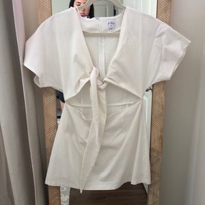 princess polly tie up dress